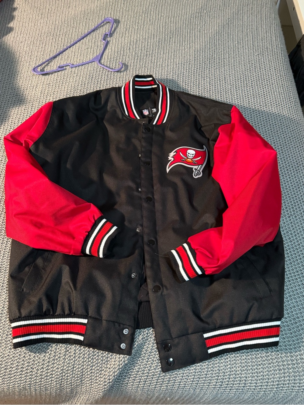 NFL Official Team Apparel- Bucs Varsity Bomber Jacket
